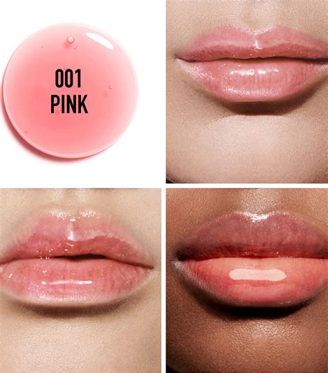 dior lip oil cherry pink|Dior lip glow oil shades.